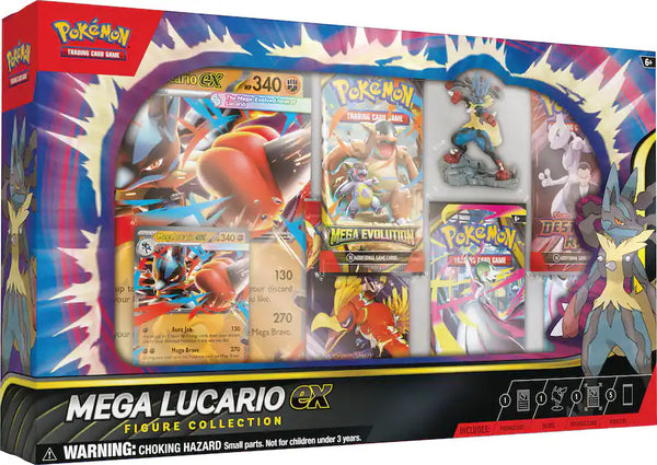 Pokémon - Trading Card Game: Mega Lucario ex Figure Collection