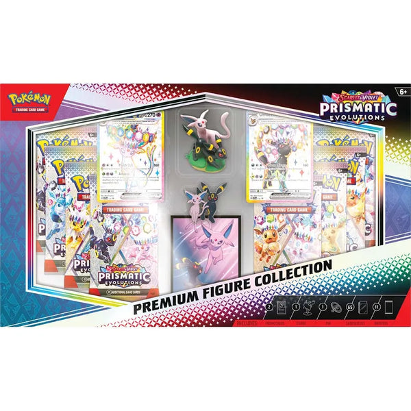 Pokemon Scarlet & Violet Prismatic Evolutions Premium Figure Collection