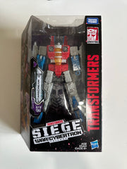 Brand New Transformers Toy Starscream Siege War for Cybertron Tomy Takara