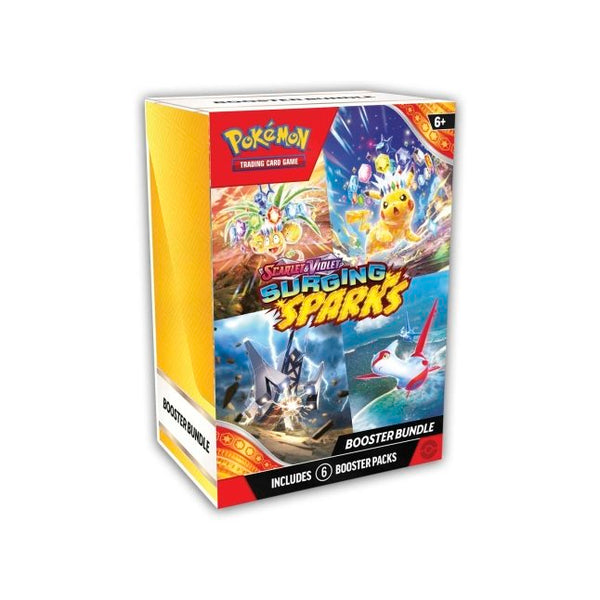 Pokémon - Trading Card Game: Scarlet & Violet - Surging Sparks 6 Pk Booster Bundle