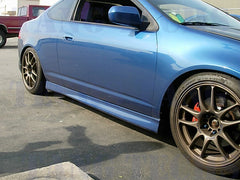RSX 02-04 03 TYPE-R STYLE ABS PLASTIC SIDE SKIRTS (LEFT AND RIGHT)